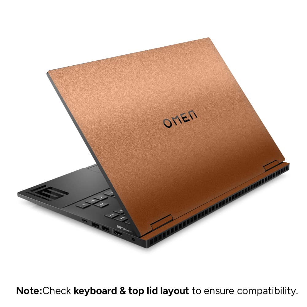 Hp omen 16 matte copper metallic skin wrapitskin
