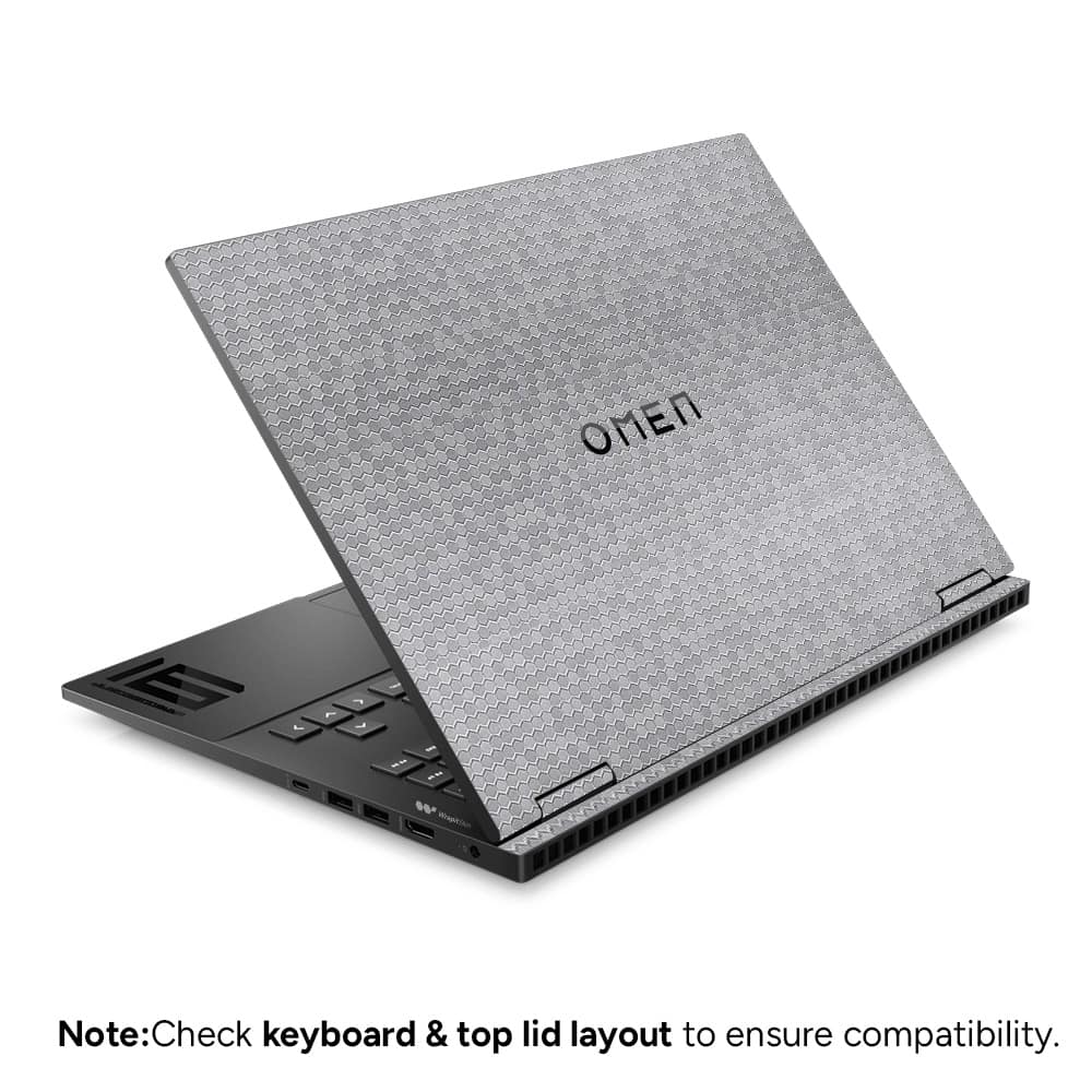 Hp omen 16 honeycomb silver skin wrapitskin