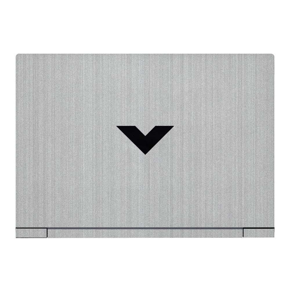 Hp victus brushed metal steel skin wrapitskin
