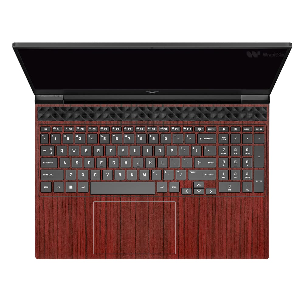 Hp victus padauk wood skin | wrapitskin