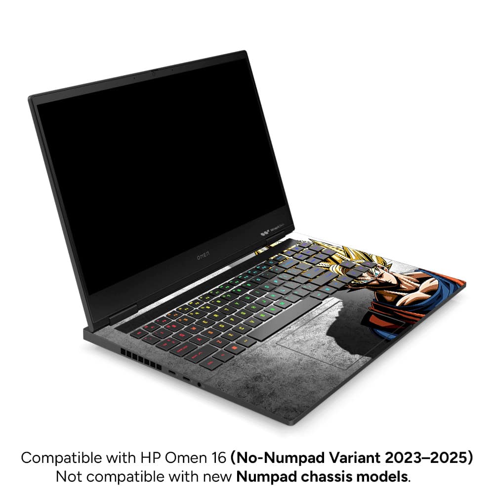 Hp omen 16 dragon ball z warrior skin | wrapitskin
