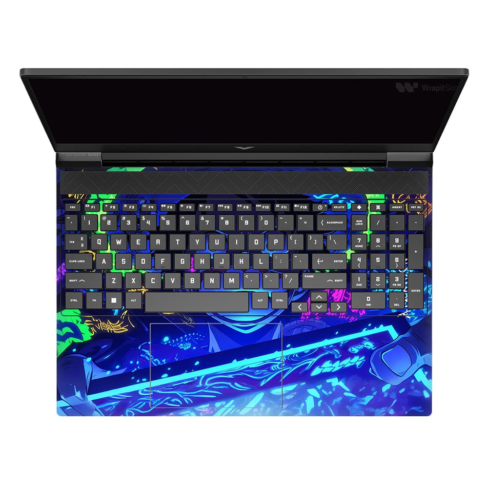 Hp victus luffy blaze 3d skin | wrapitskin