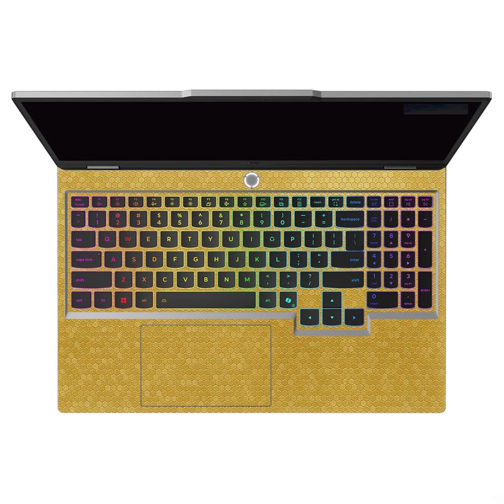 Lenovo loq honeycomb gold skin | wrapitskin