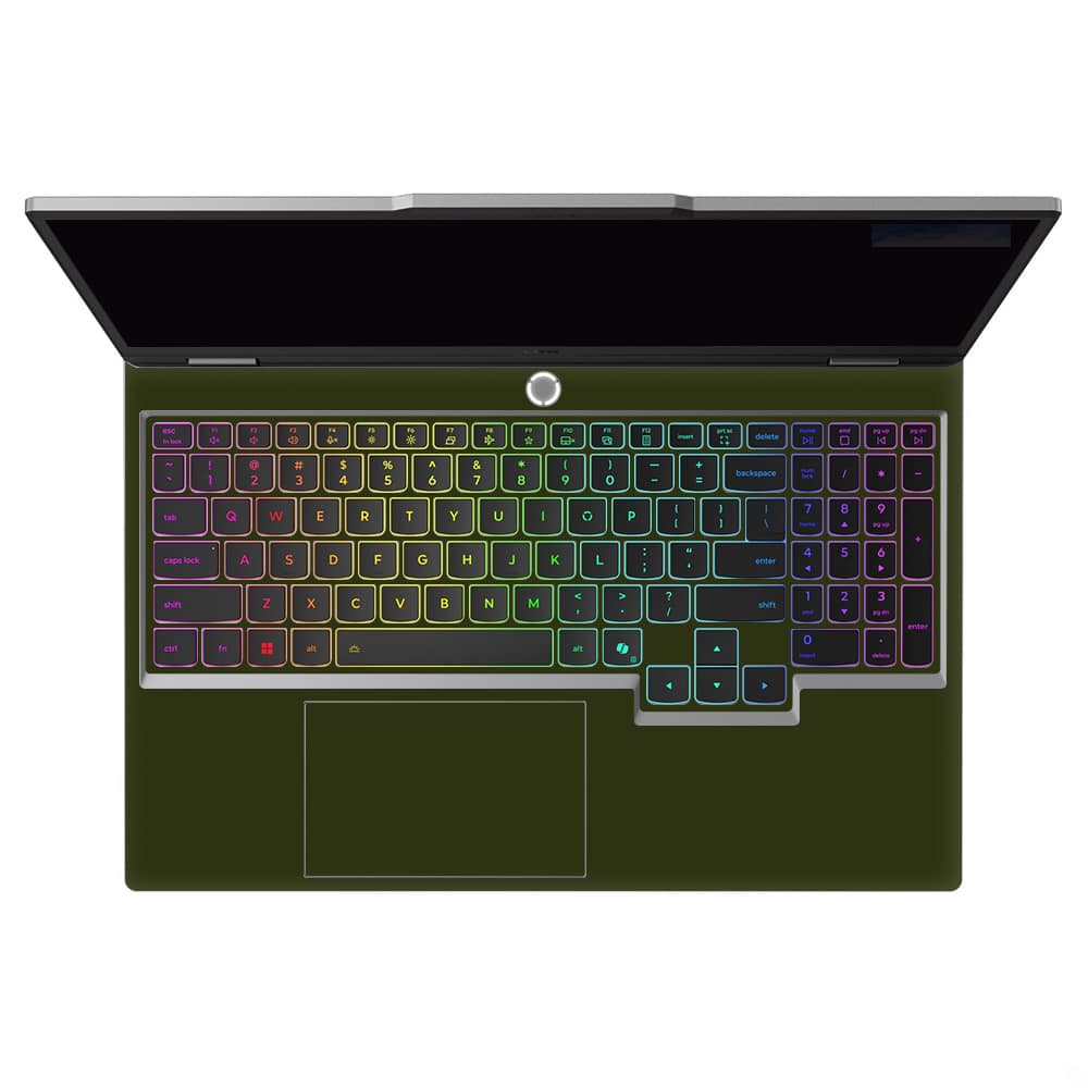 Lenovo loq matte military green skin | wrapitskin