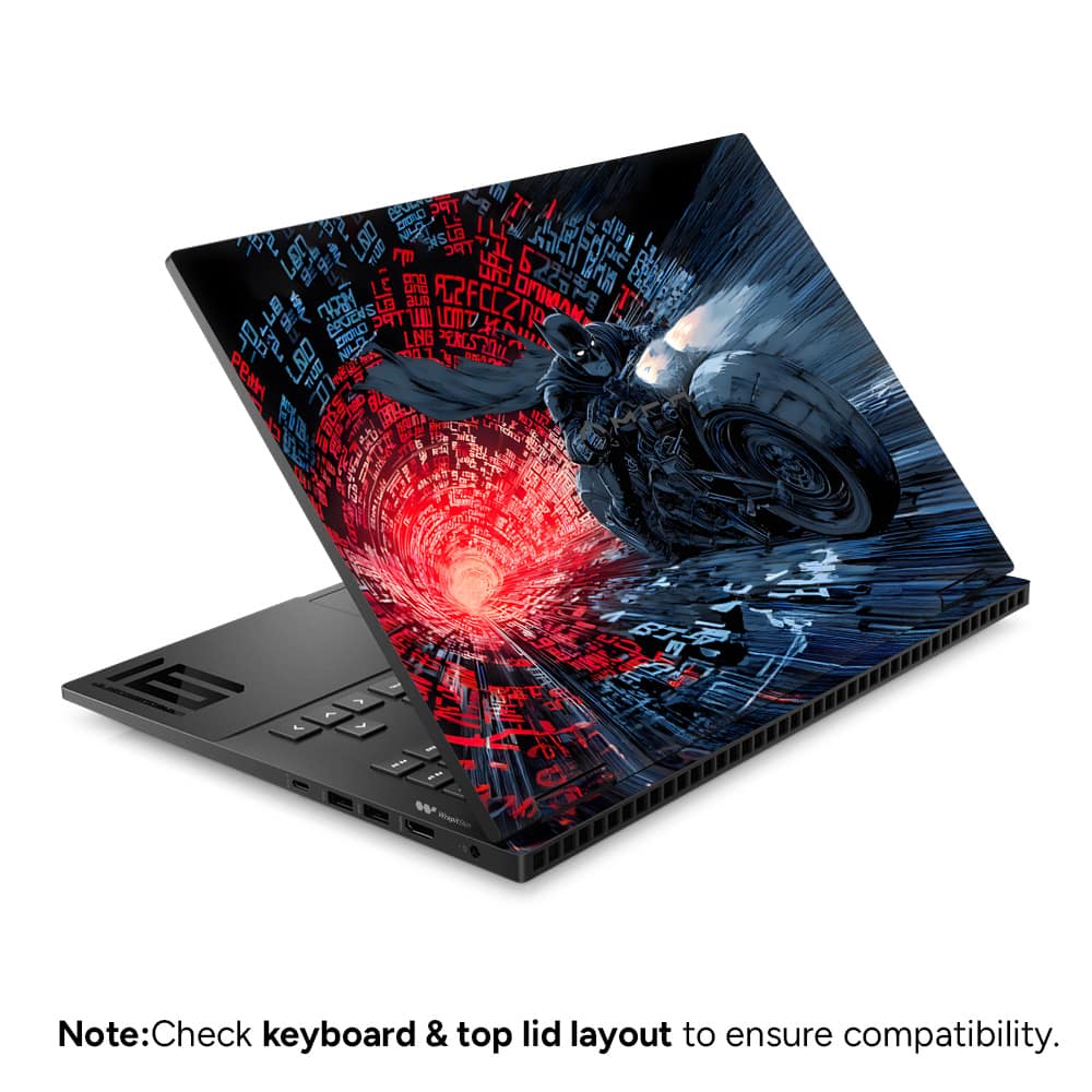 Hp omen 16 the batman 3d skin wrapitskin