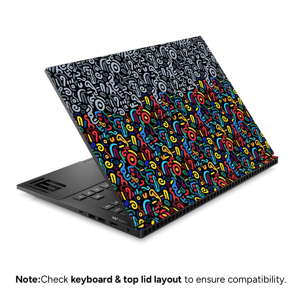 Hp omen 16 retro revelry skin wrapitskin