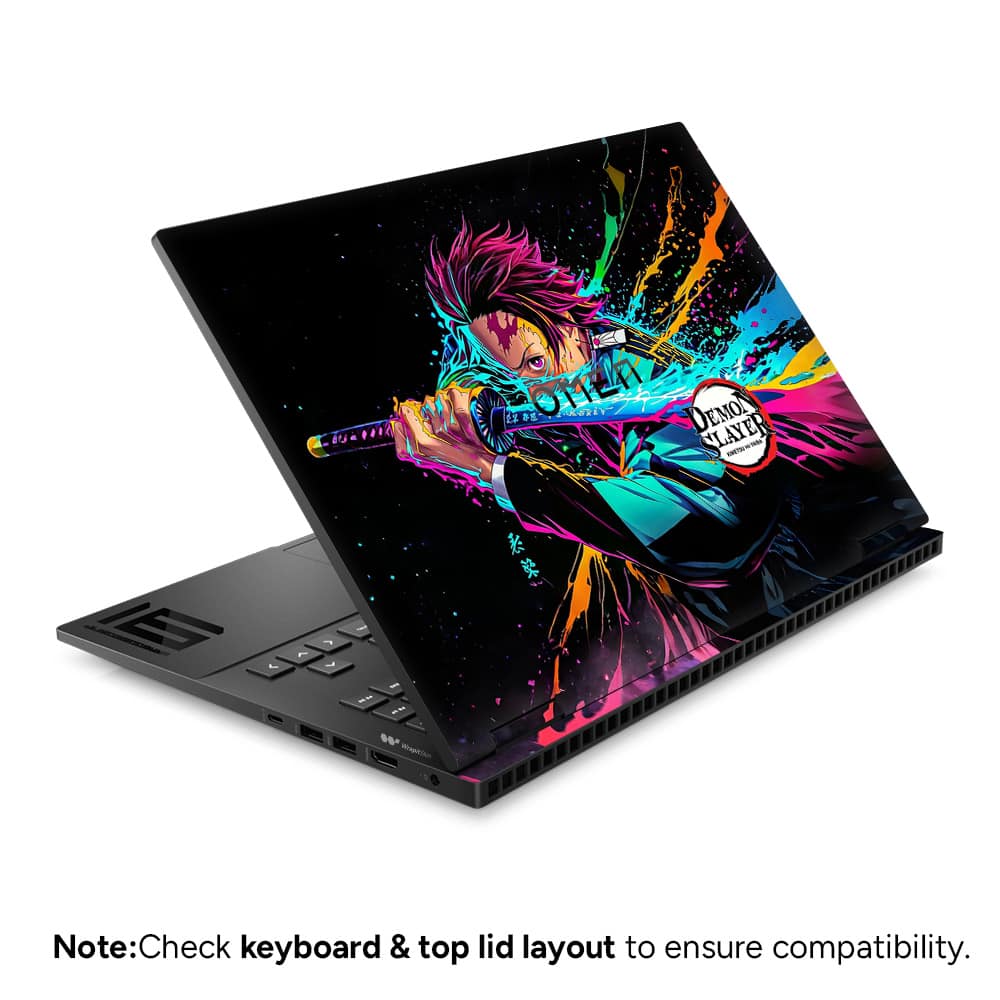 Hp omen 16 strikex 3d skin wrapitskin