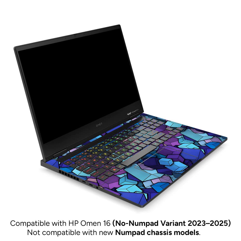 Hp omen 16 3d cubes skin | wrapitskin