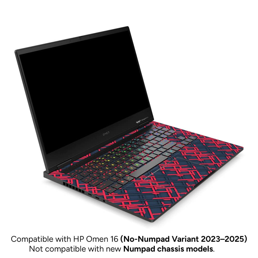 Hp omen 16 cyber gridlines skin | wrapitskin