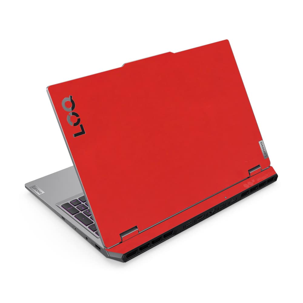Lenovo loq matte red skin wrapitskin