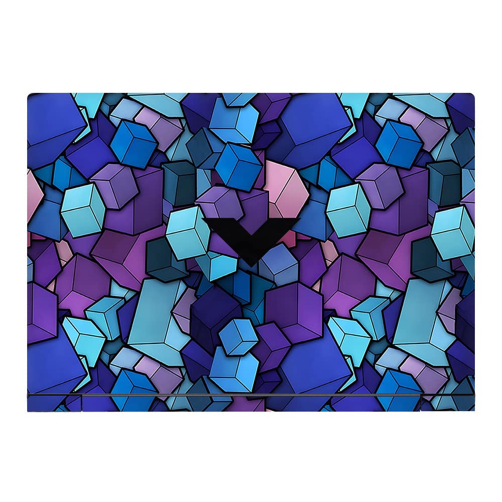 Hp victus 3d cubes skin wrapitskin