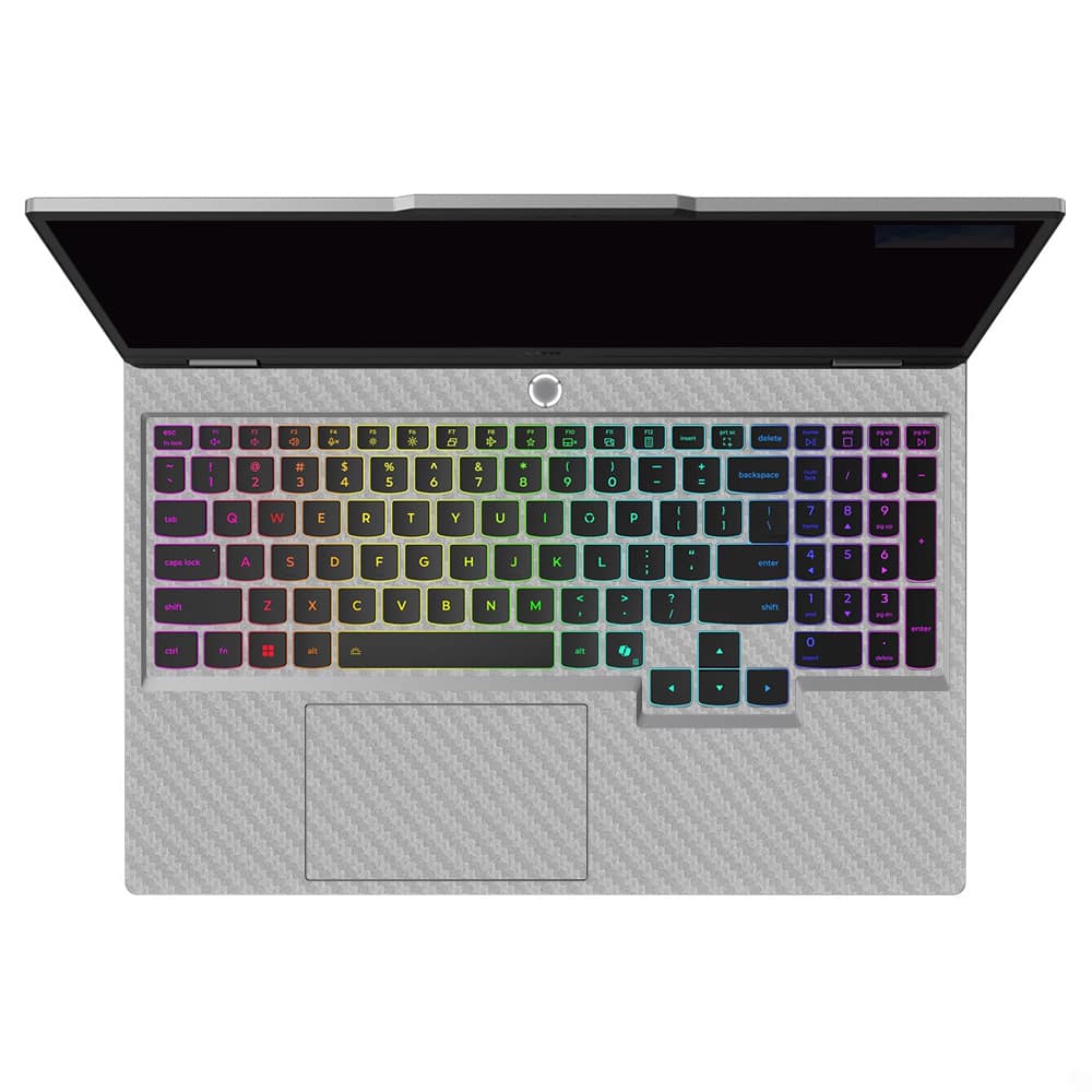 Lenovo loq carbon fiber gray skin | wrapitskin