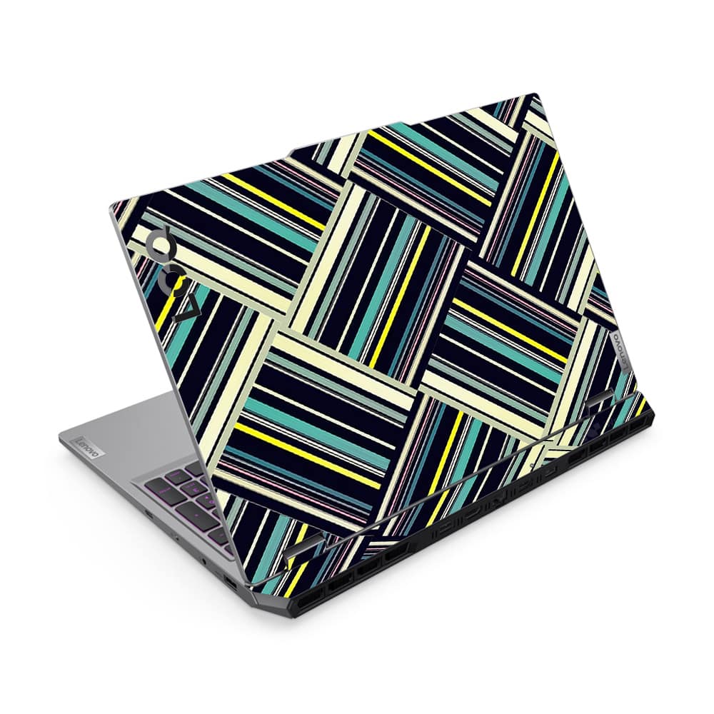 Lenovo loq striped abstract skin wrapitskin