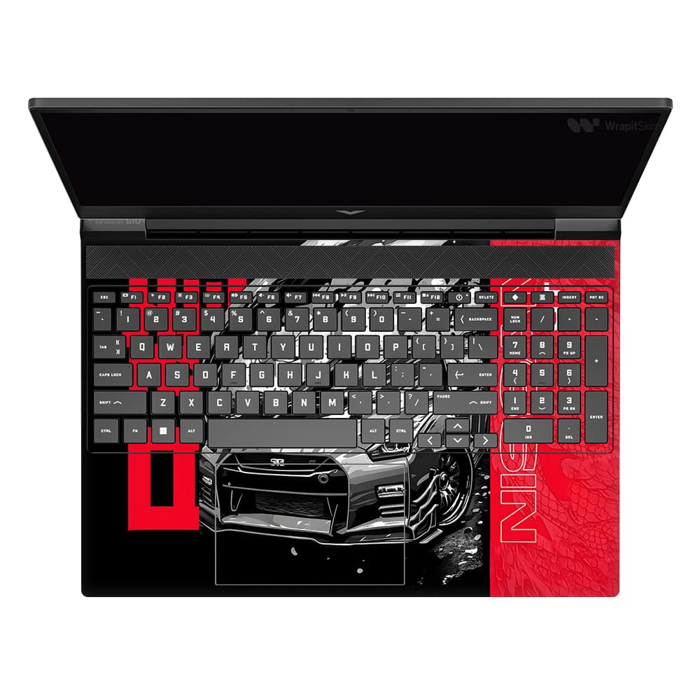 Hp victus gtr blackline 3d skin | wrapitskin