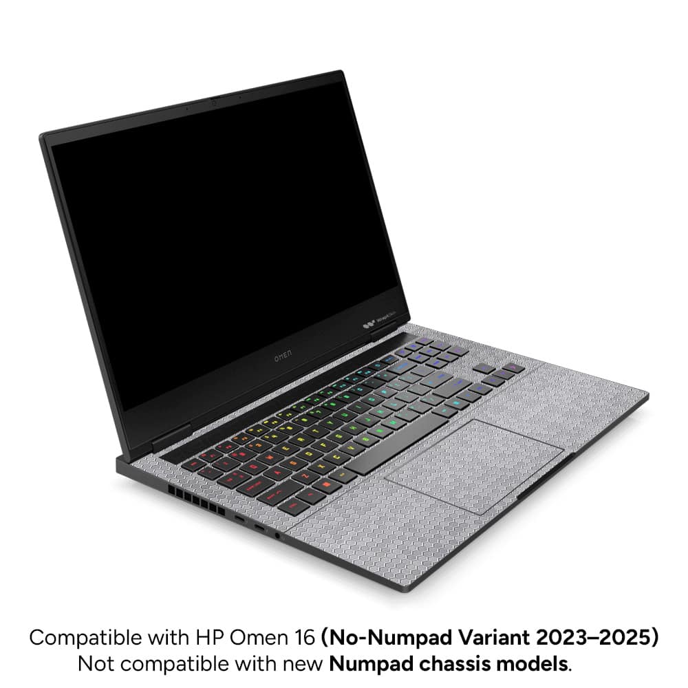 Hp omen 16 honeycomb silver skin | wrapitskin
