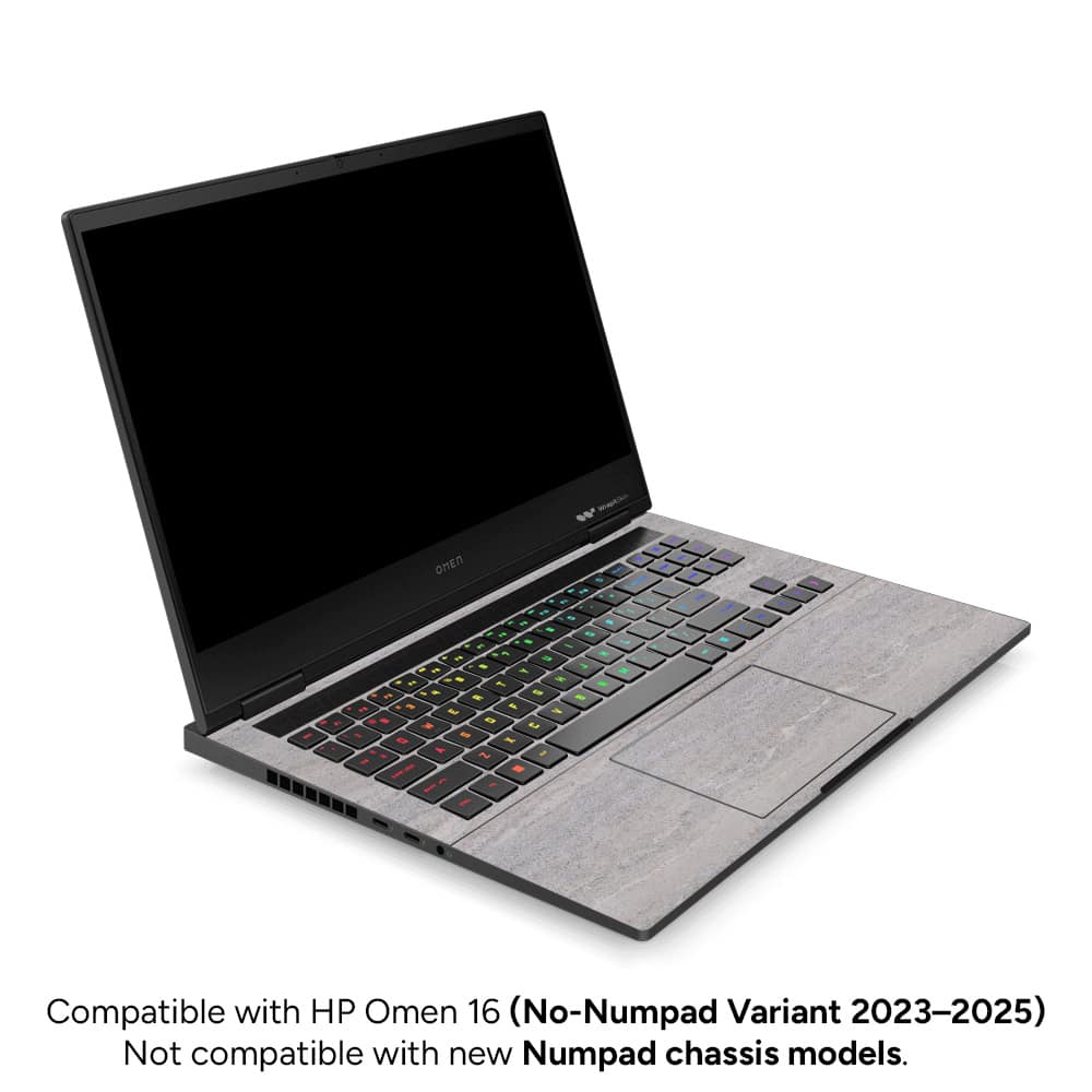 Hp omen 16 concrete skin | wrapitskin