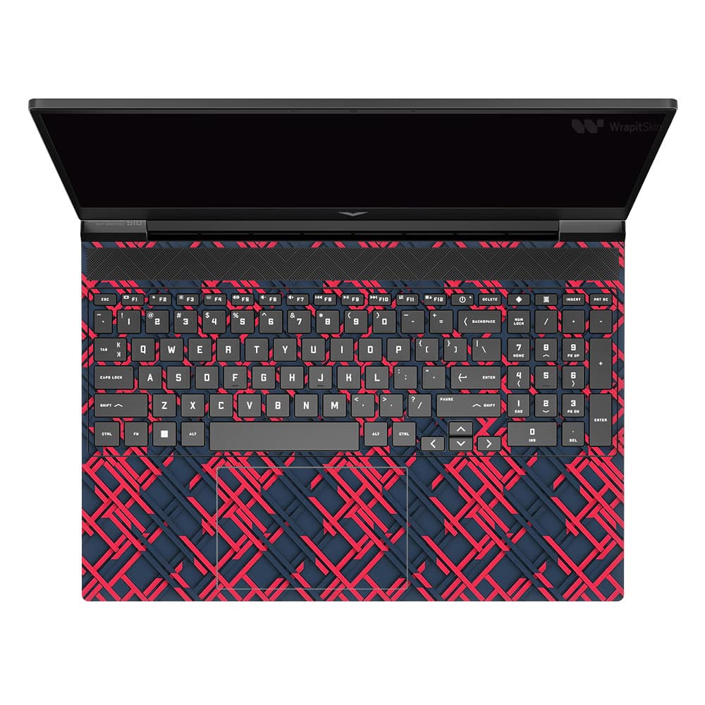 Hp victus cyber gridlines skin | wrapitskin