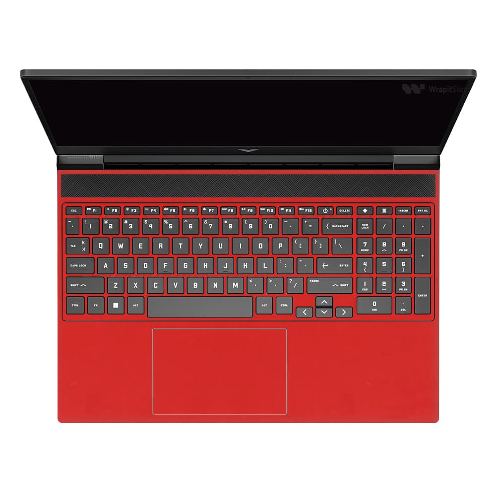 Hp victus matte red skin | wrapitskin