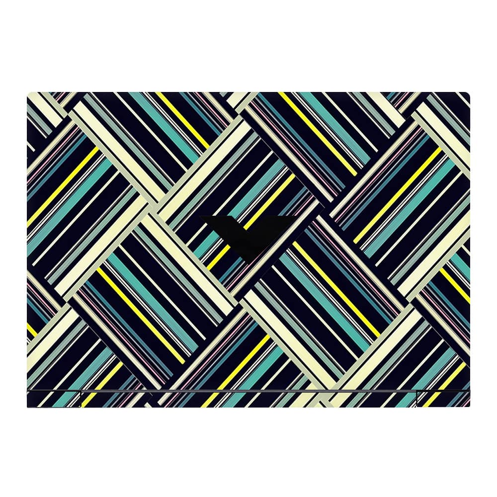 Hp victus striped abstract skin wrapitskin