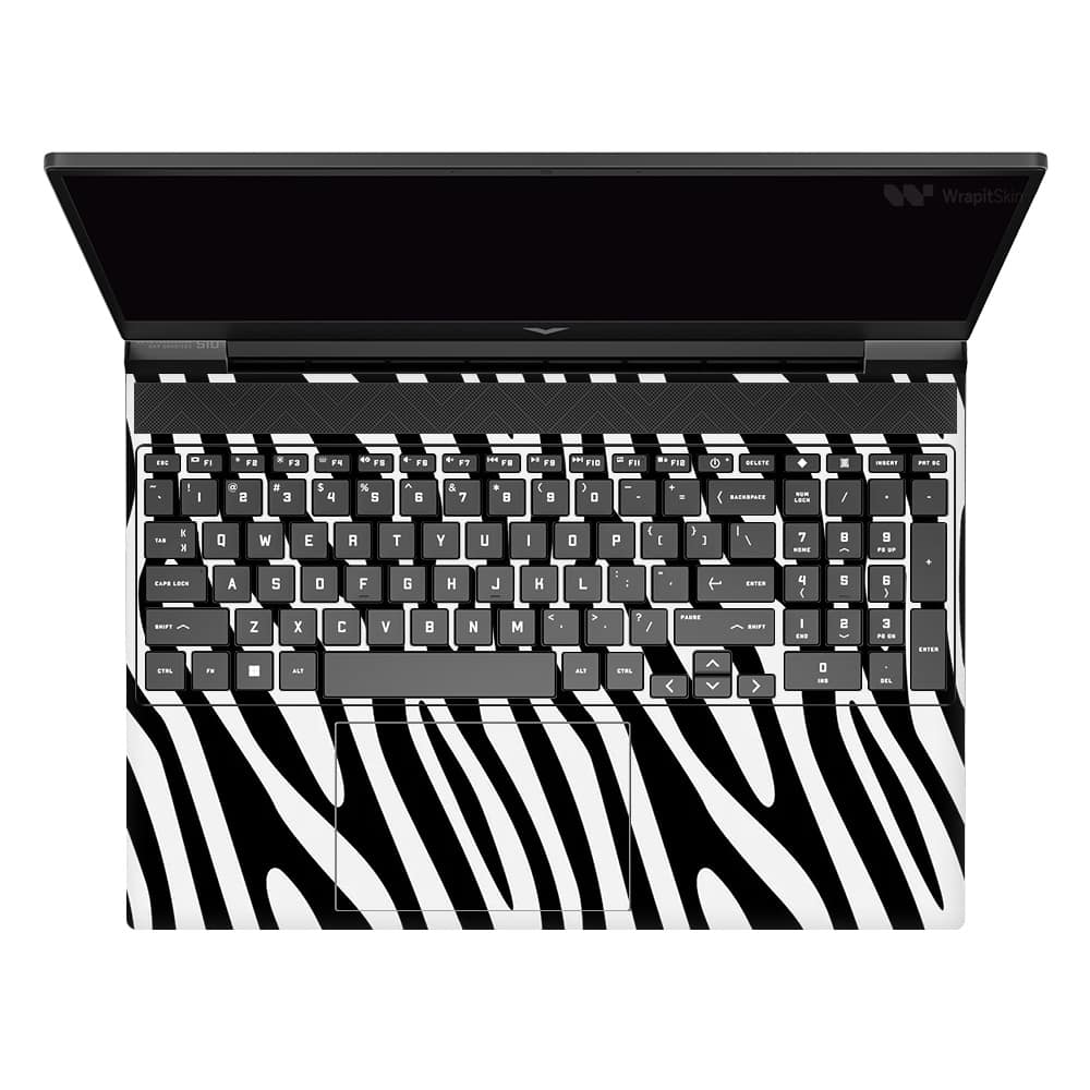 Hp victus black and white skin | wrapitskin