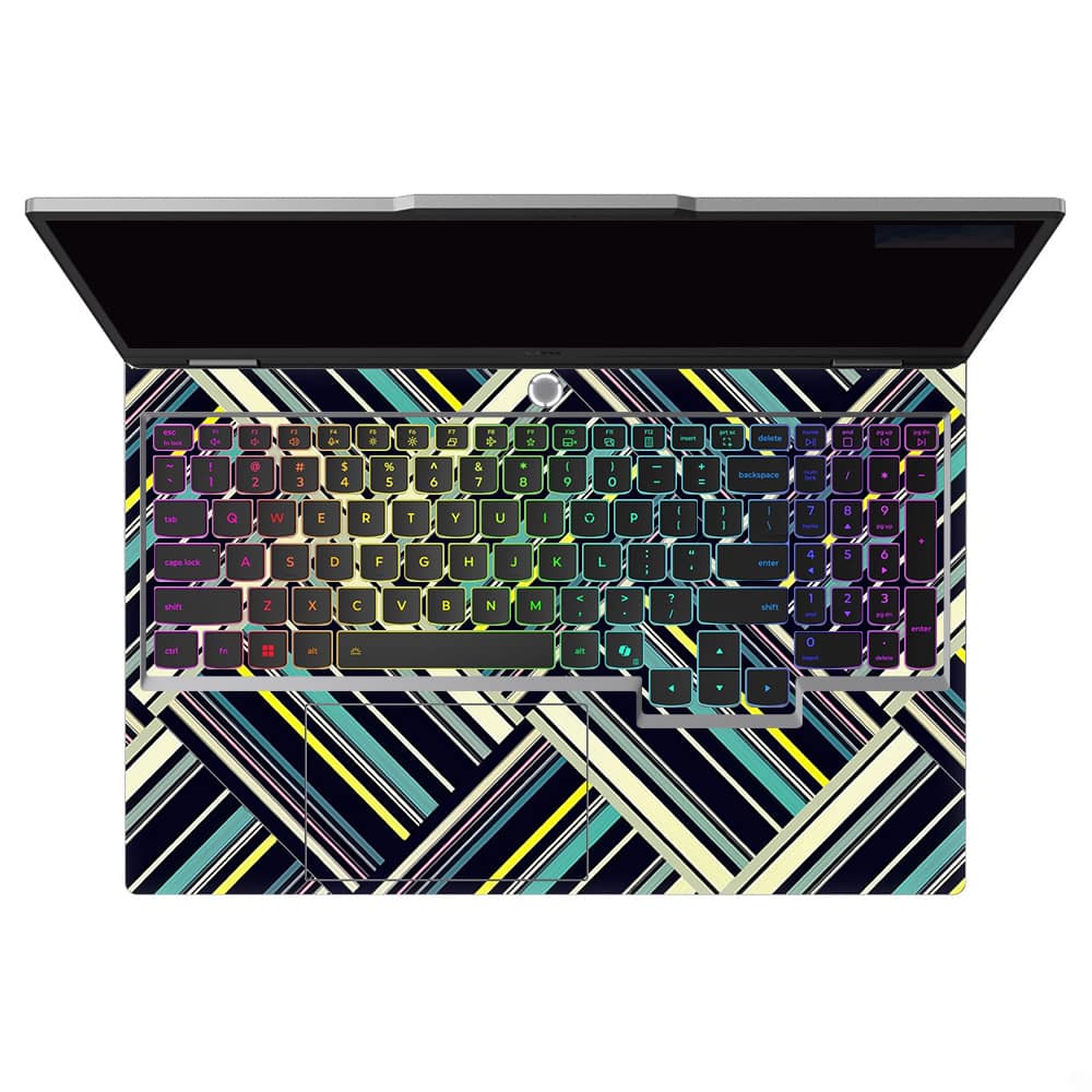 Lenovo loq striped abstract skin | wrapitskin