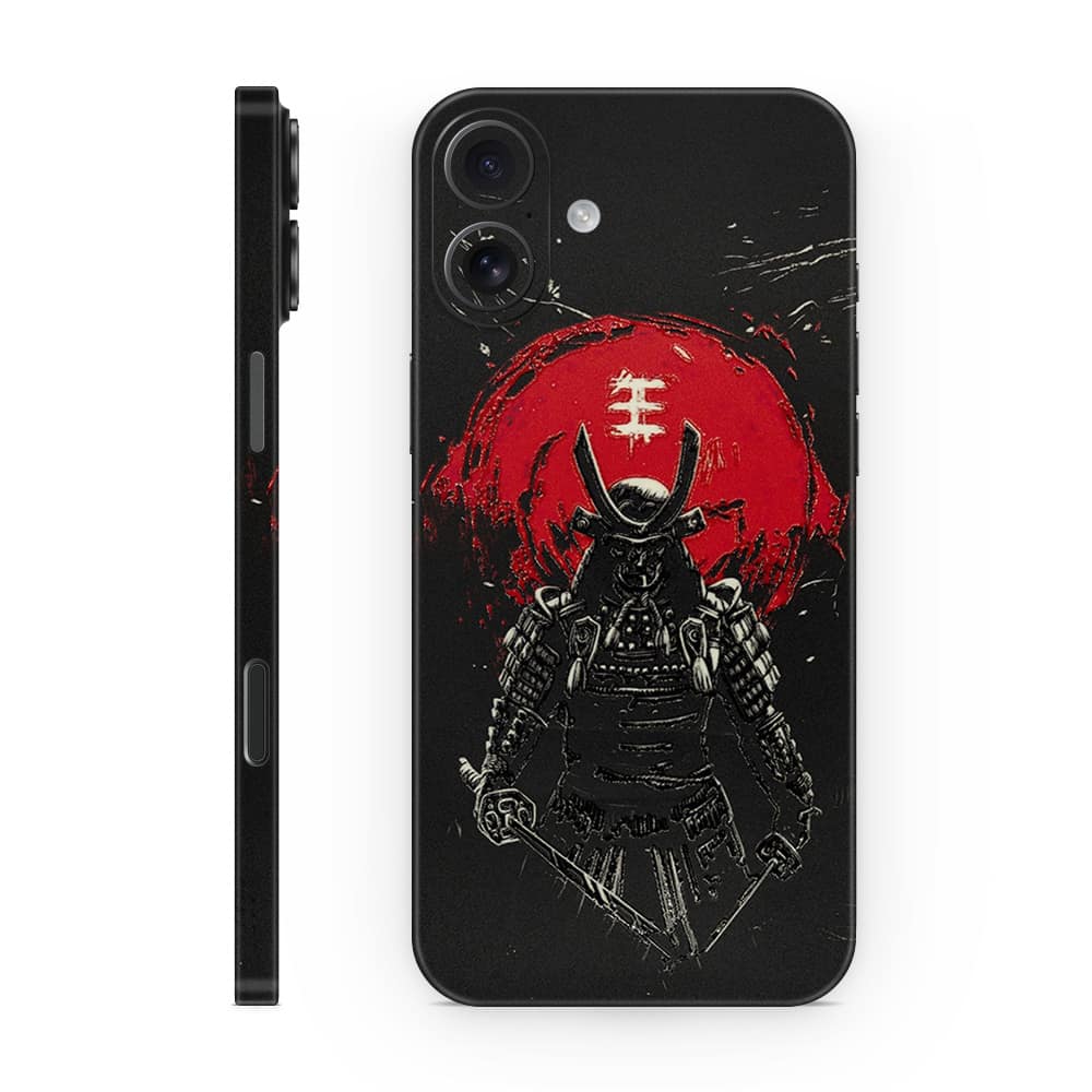 Iphone 16 plus samurai 3d skin wrapitskin