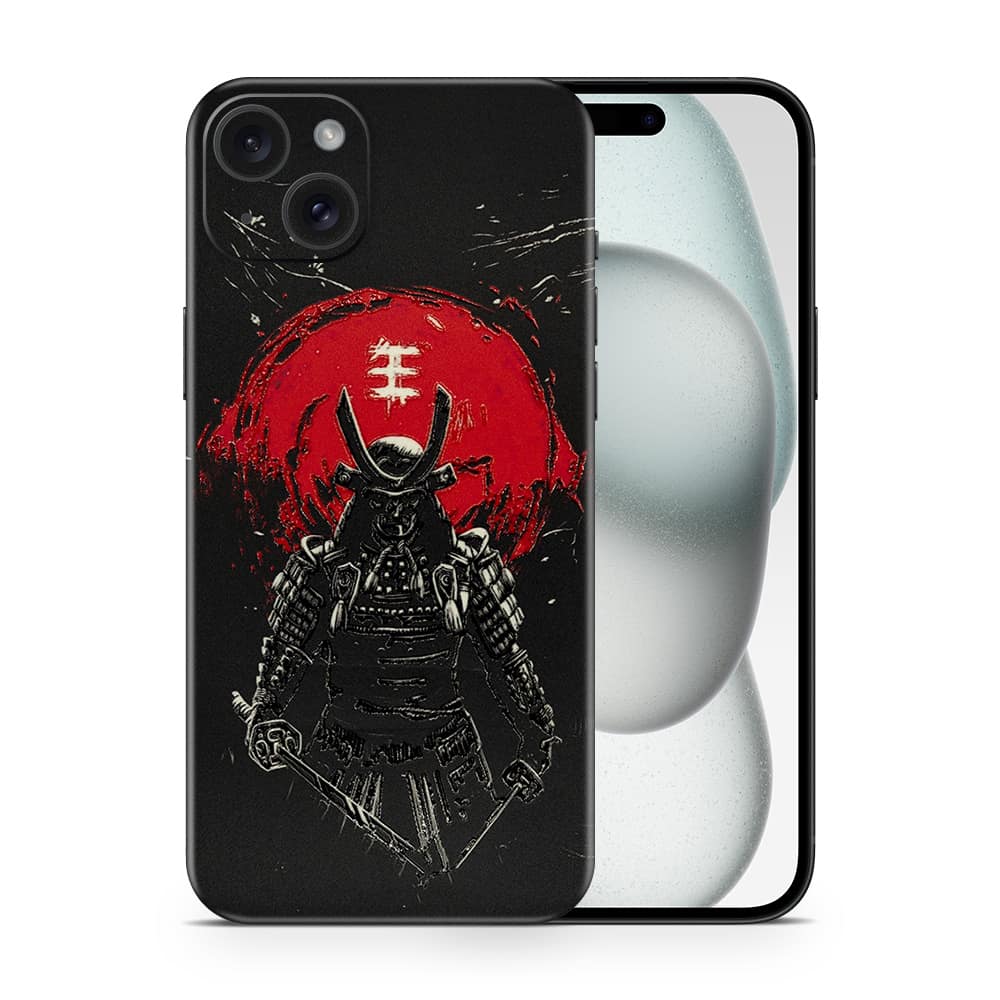 Iphone 15 samurai 3d skin wrapitskin