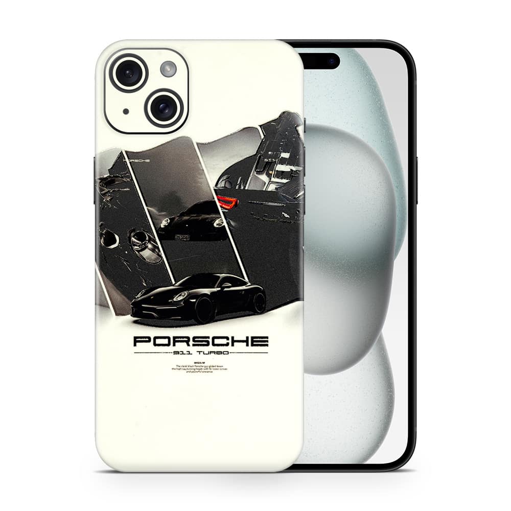 Iphone 15 porsche 911 turbo 3d skin wrapitskin