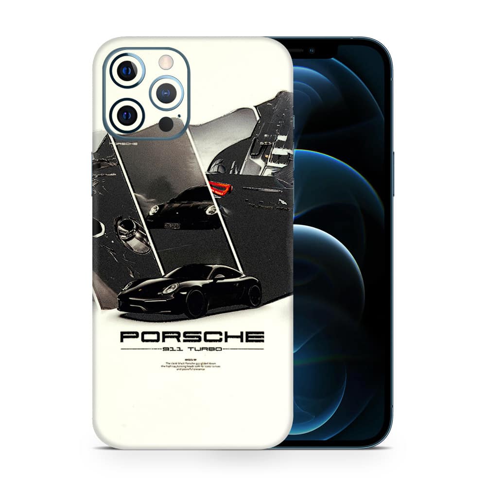 Iphone 12 pro max porsche 911 turbo 3d skin wrapitskin