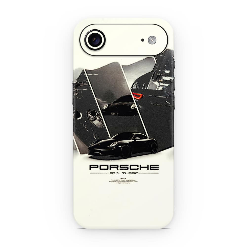 Iphone air porsche 911 turbo 3d skin wrapitskin