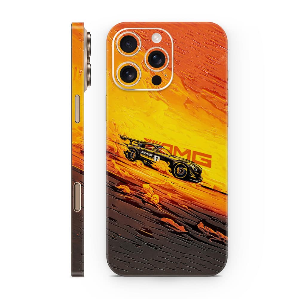 Iphone 16 pro max mercedes amg 3d skin wrapitskin