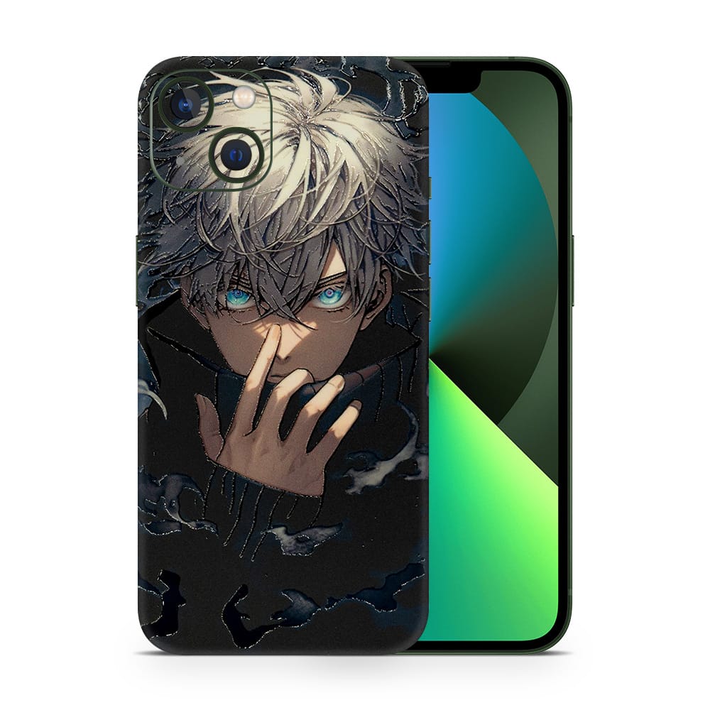Iphone 13 mini satoru gojo 3d skin wrapitskin