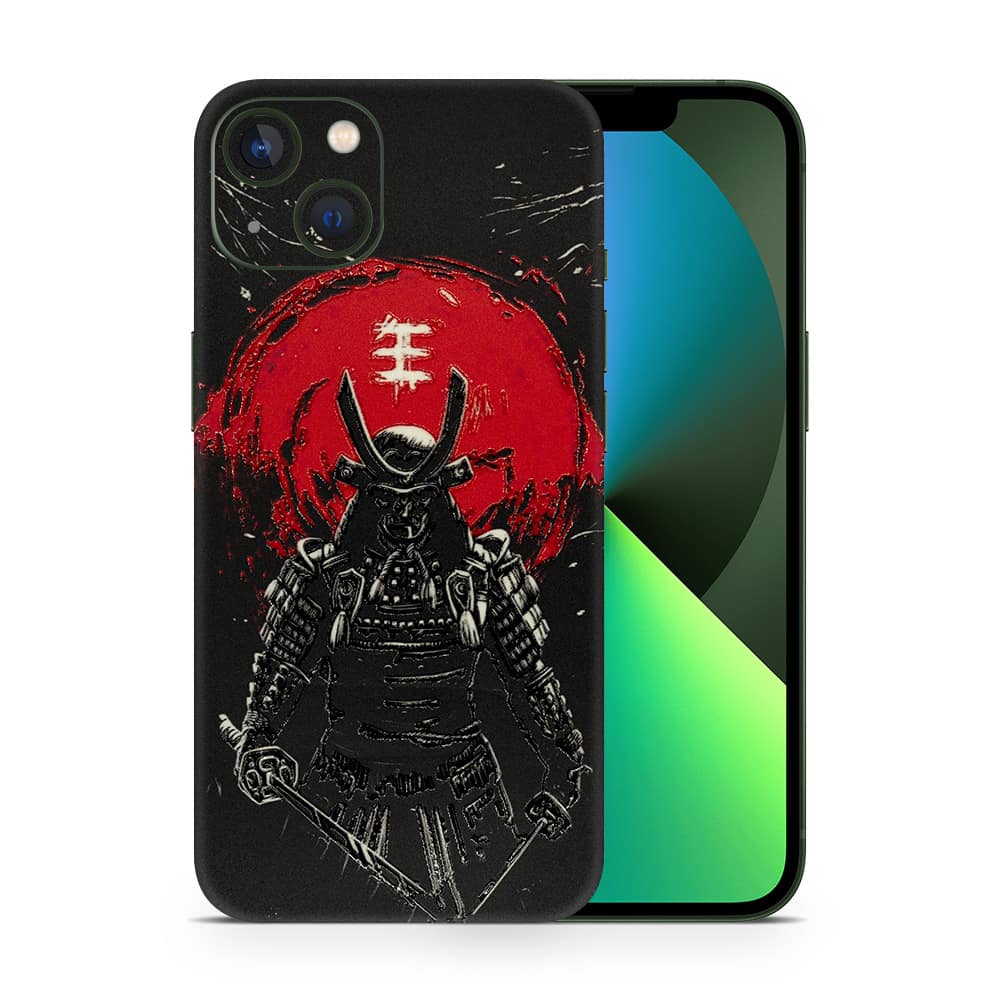 Iphone 13 samurai 3d skin wrapitskin