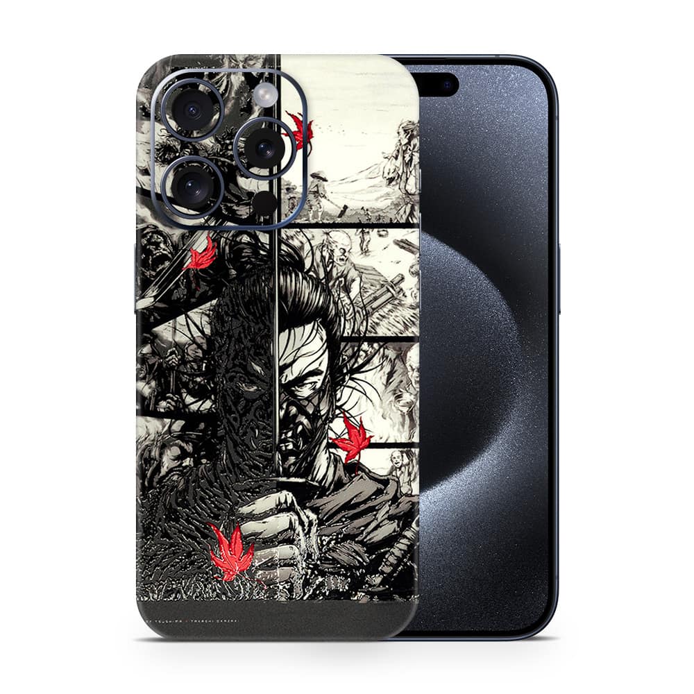 Iphone 15 pro swordsman 3d skin wrapitskin