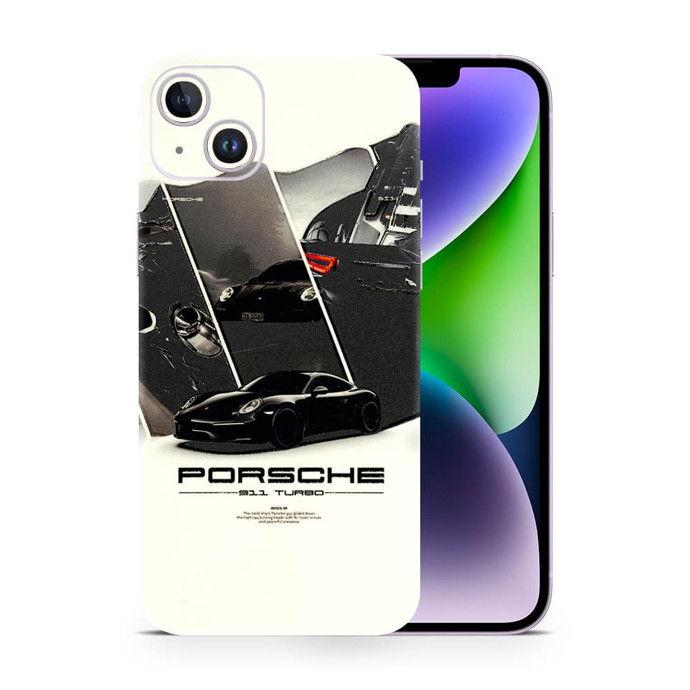Iphone 14 porsche 911 turbo 3d skin wrapitskin