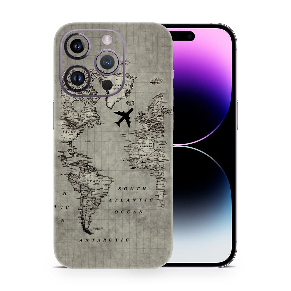 Iphone 14 pro traveling 3d skin wrapitskin