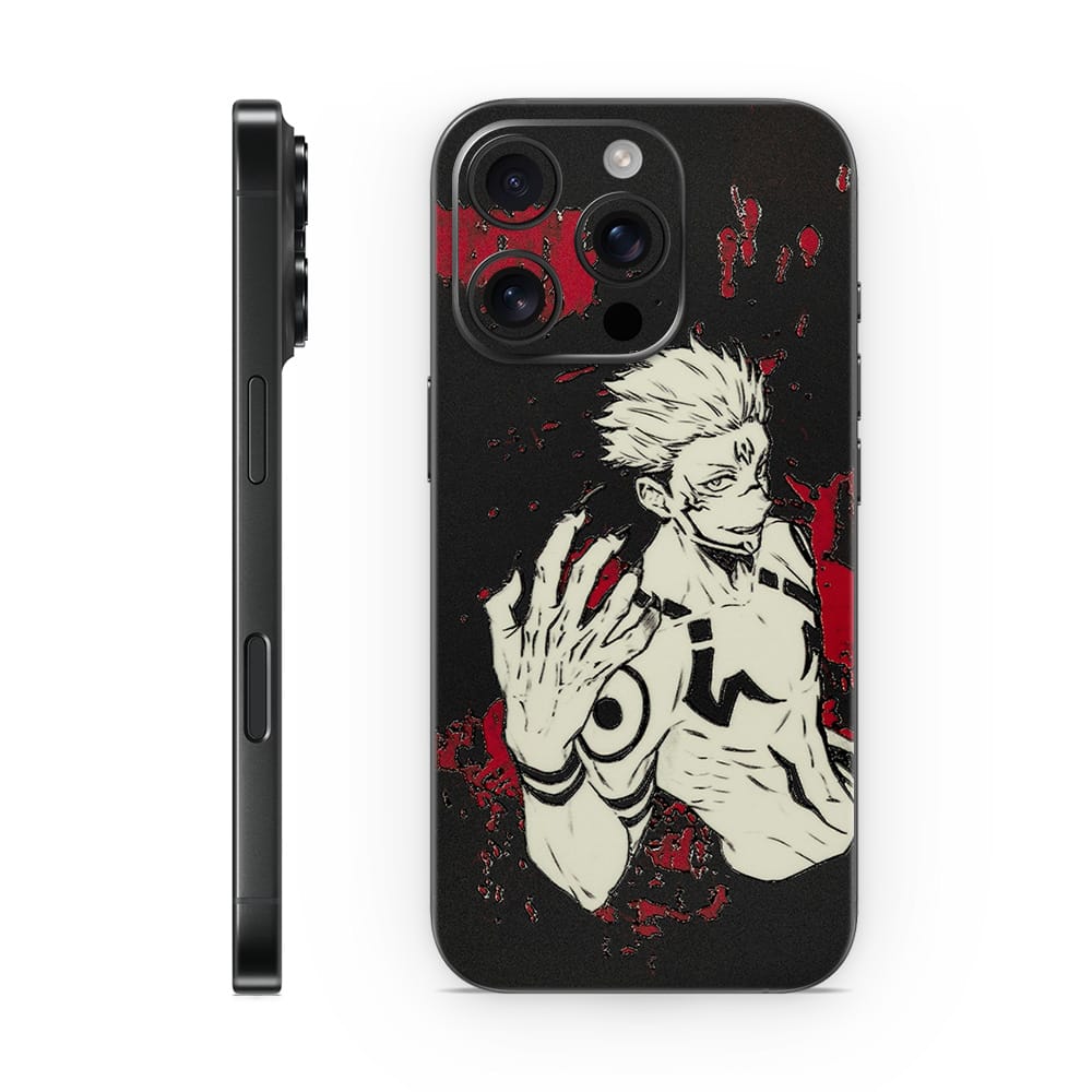 Iphone 16 pro ryomen sukuna 3d skin wrapitskin