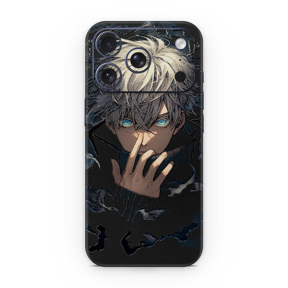 Iphone 17 pro satoru gojo 3d skin wrapitskin