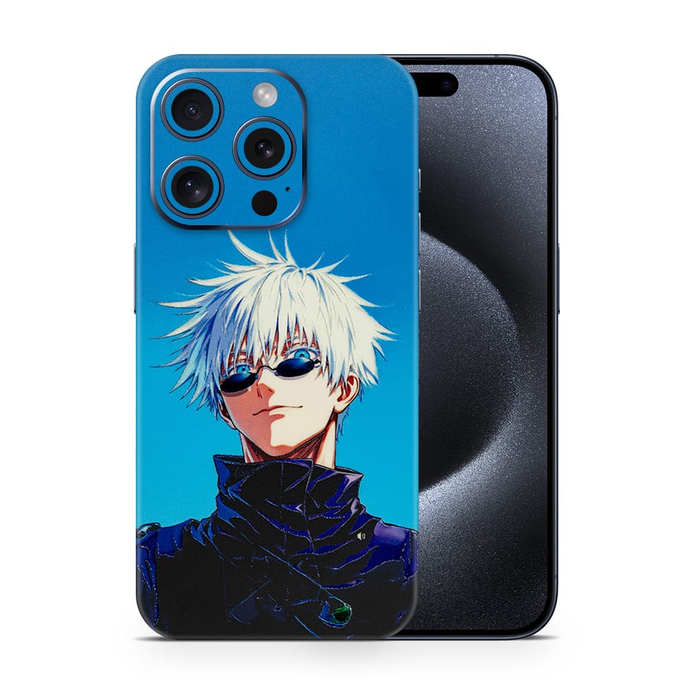 Iphone 15 pro gojo 3d skin wrapitskin