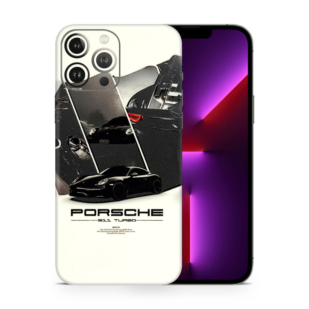 Iphone 13 pro porsche 911 turbo 3d skin wrapitskin