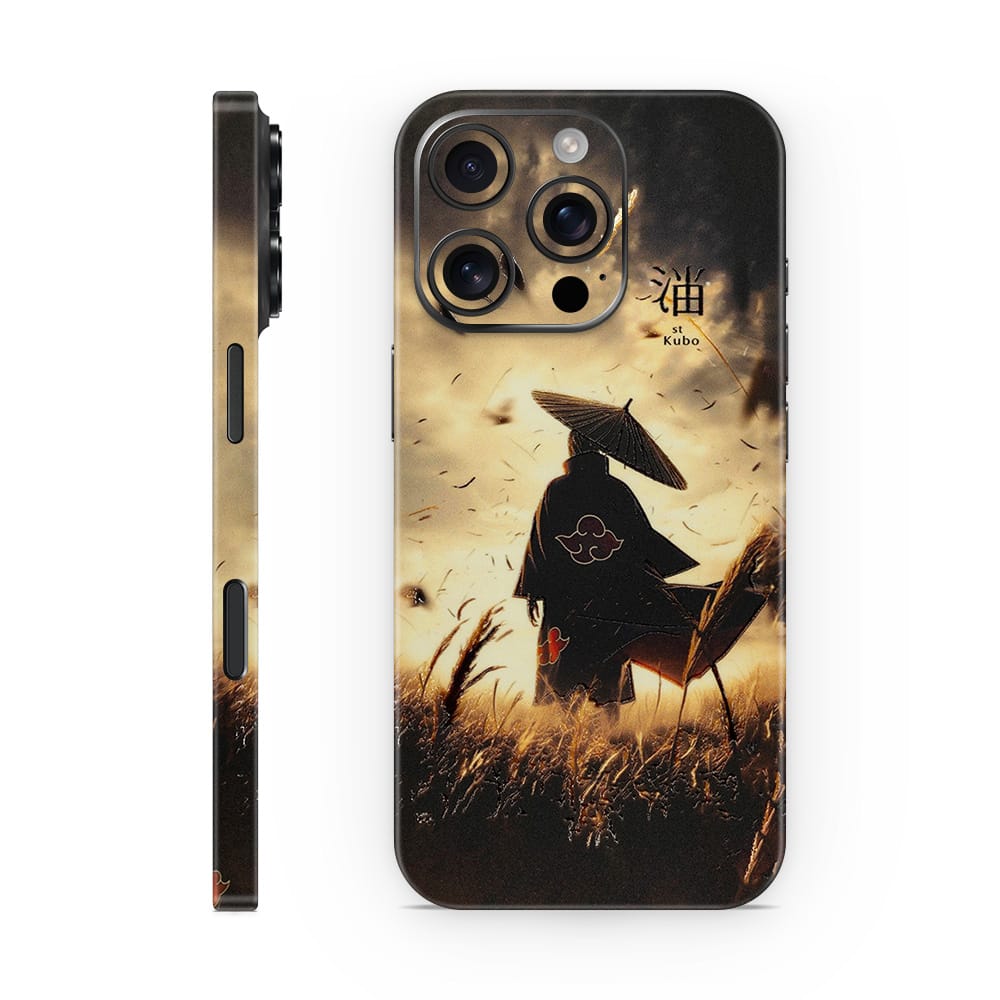 Iphone 16 pro silent shinobi 3d skin wrapitskin