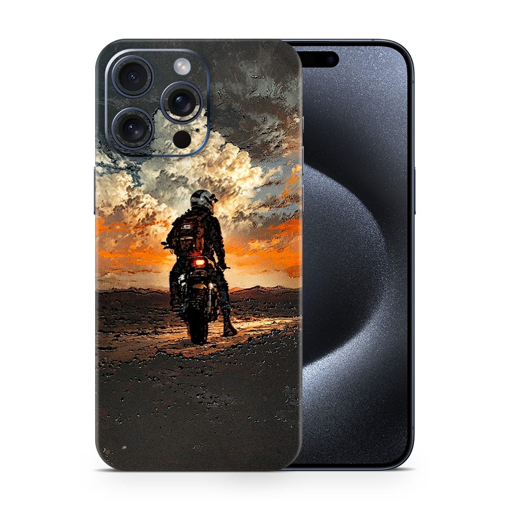 Iphone 15 pro max rider 3d skin wrapitskin