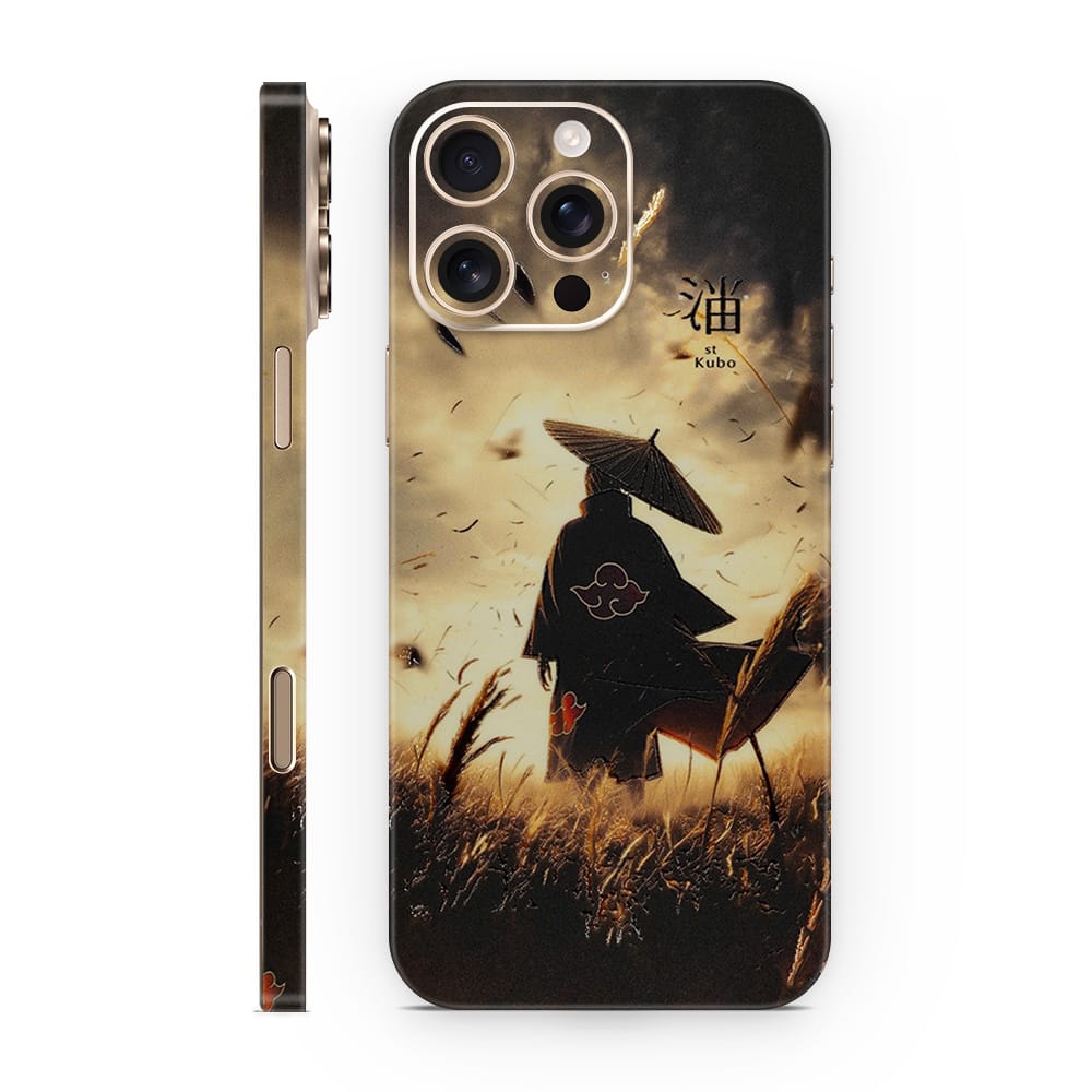 Iphone 16 pro max silent shinobi 3d skin wrapitskin