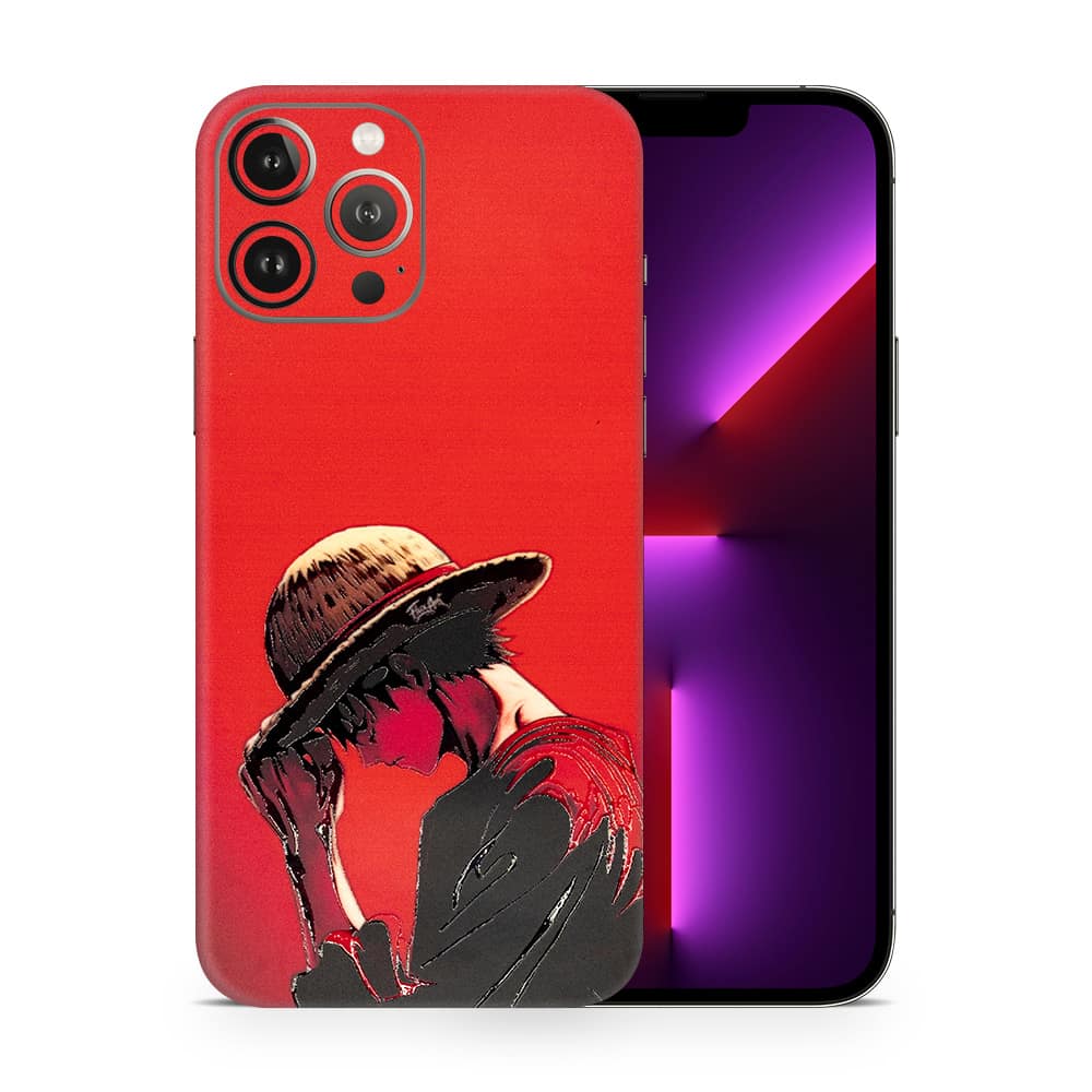 Iphone 13 pro max straw hat 3d skin wrapitskin