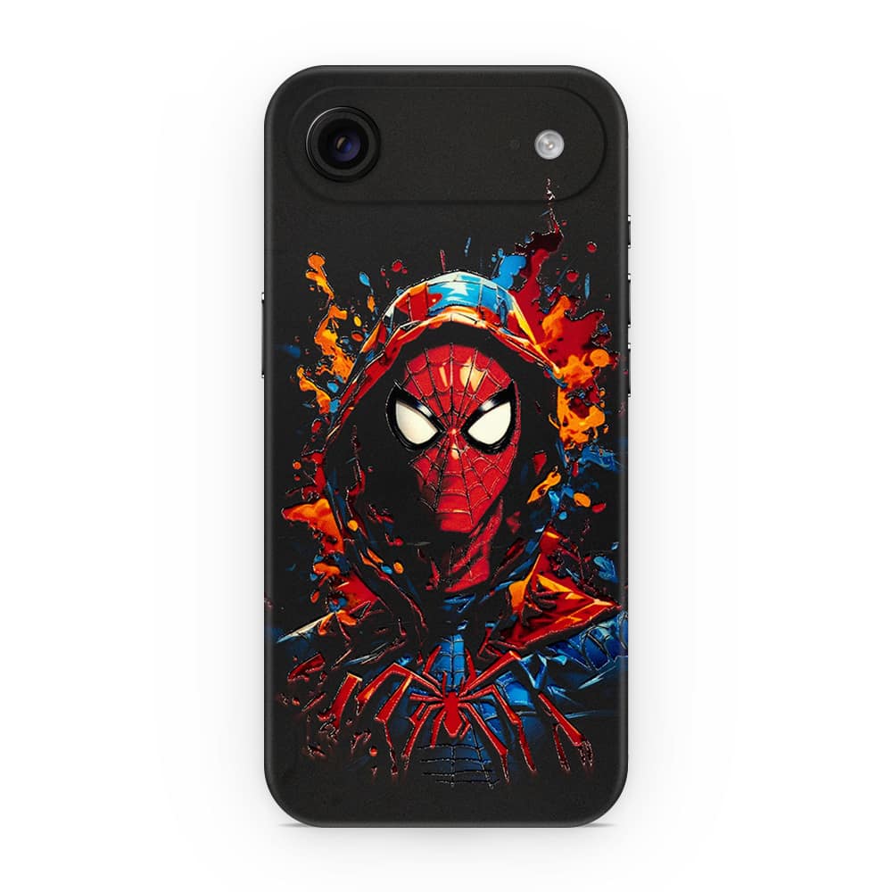Iphone air spiderman splash 3d skin wrapitskin
