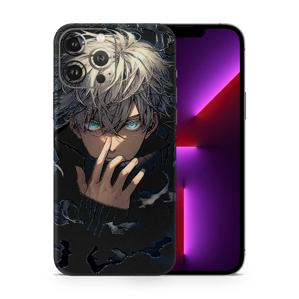 Iphone 13 pro max satoru gojo 3d skin wrapitskin