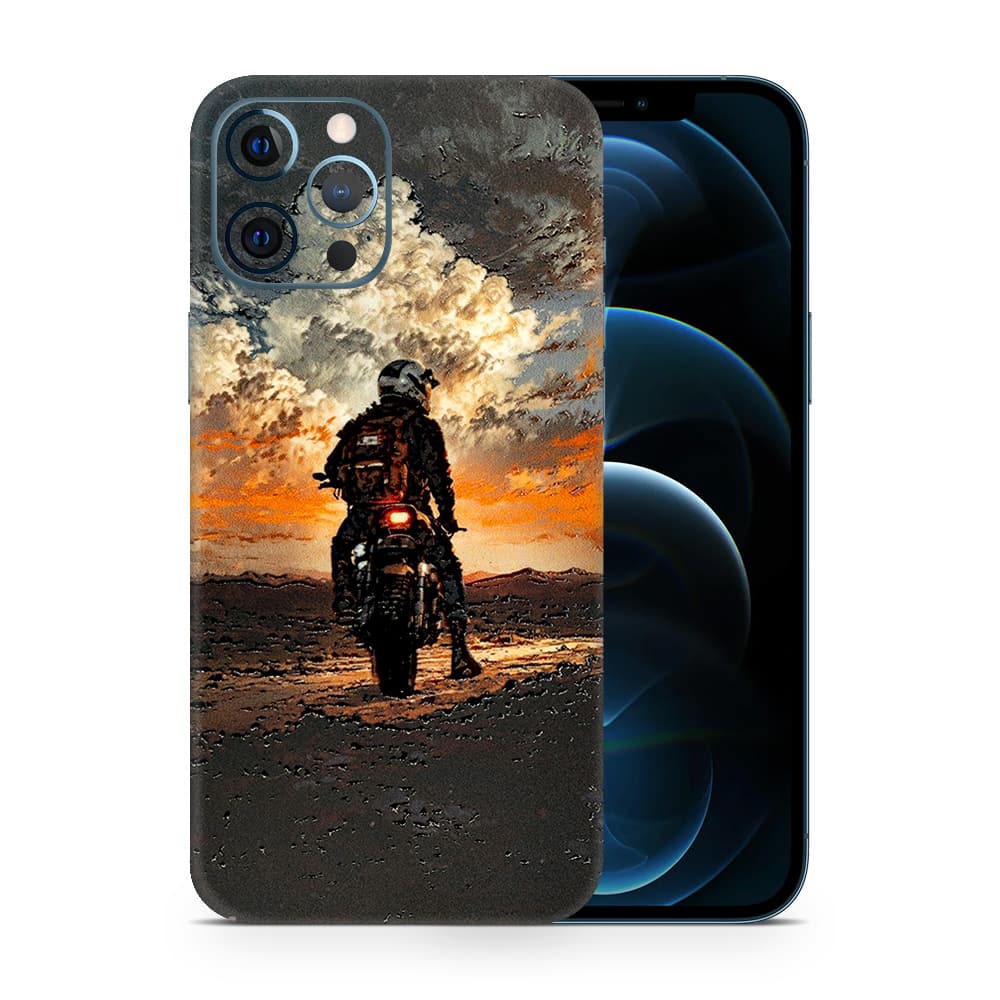 Iphone 12 pro rider 3d skin wrapitskin
