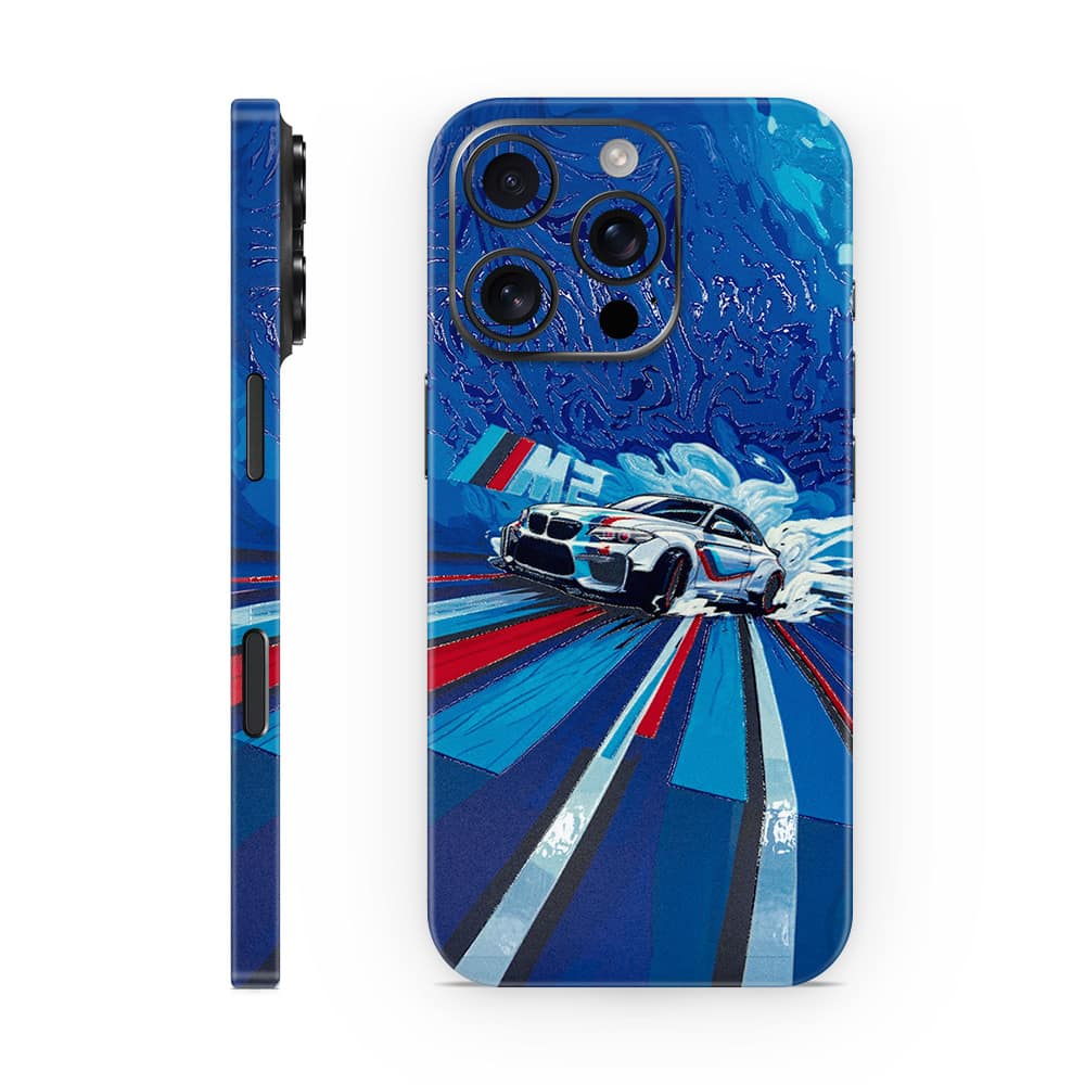 Iphone 16 pro bmw m2 3d skin wrapitskin