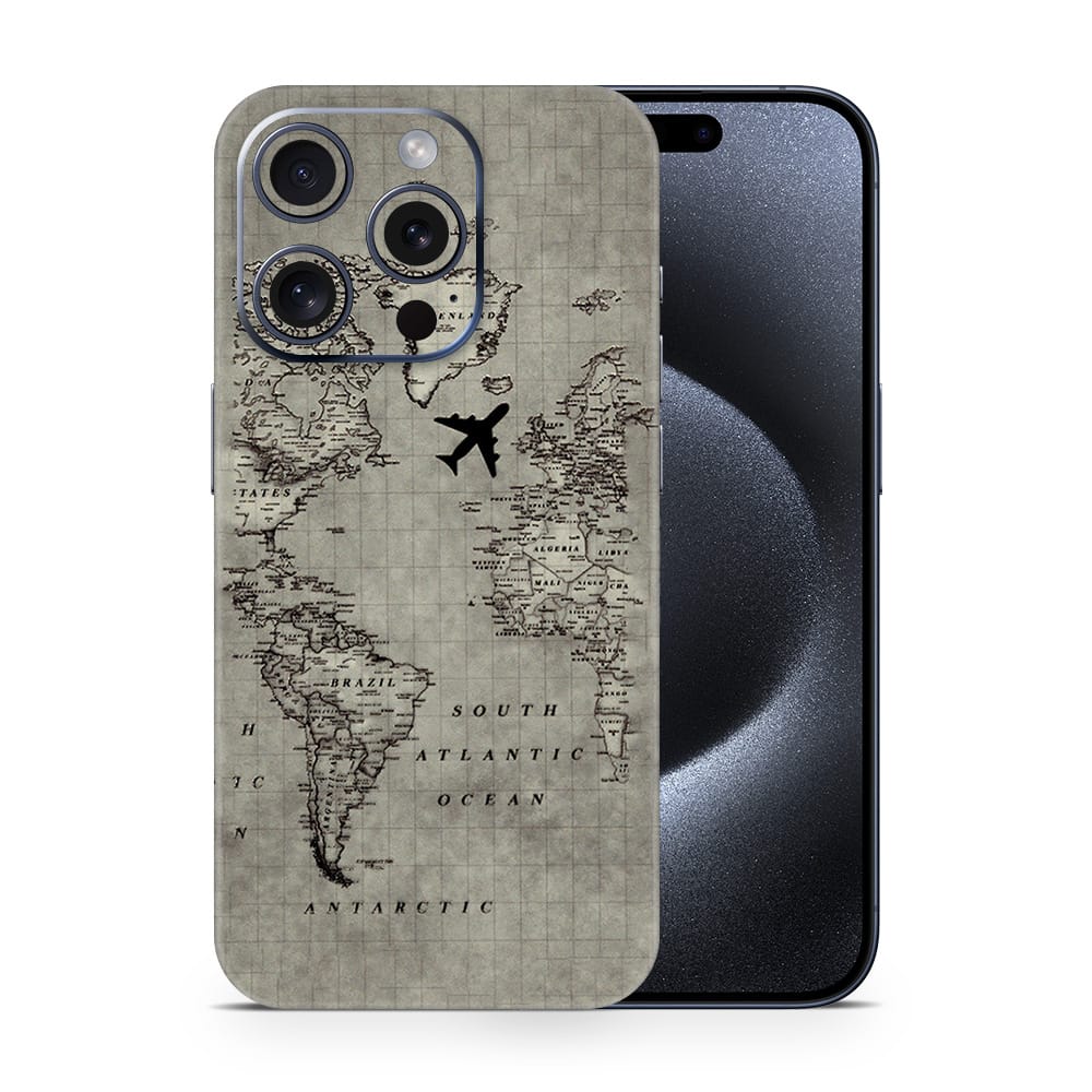 Iphone 15 pro traveling 3d skin wrapitskin