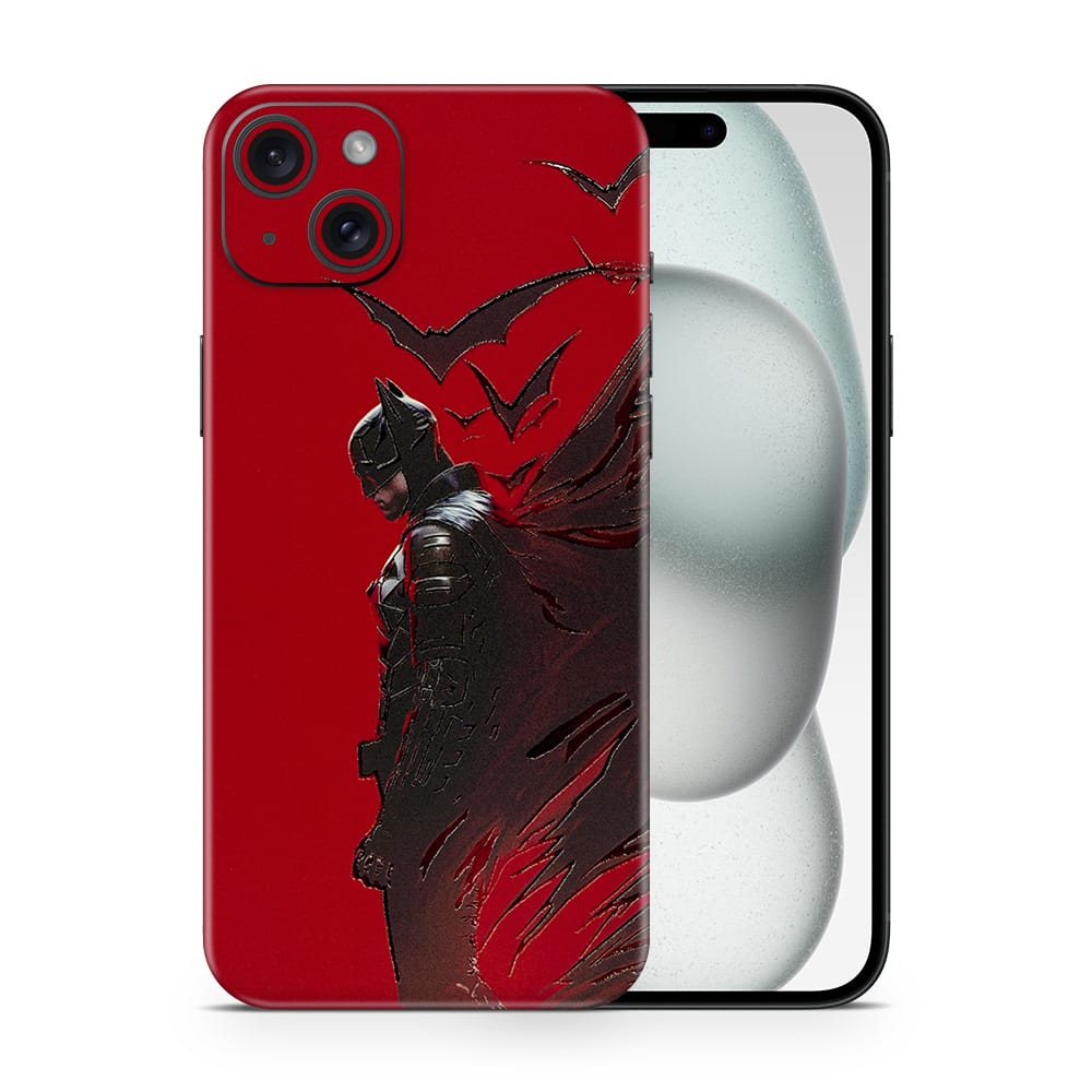 Iphone 15 plus red knight 3d skin wrapitskin